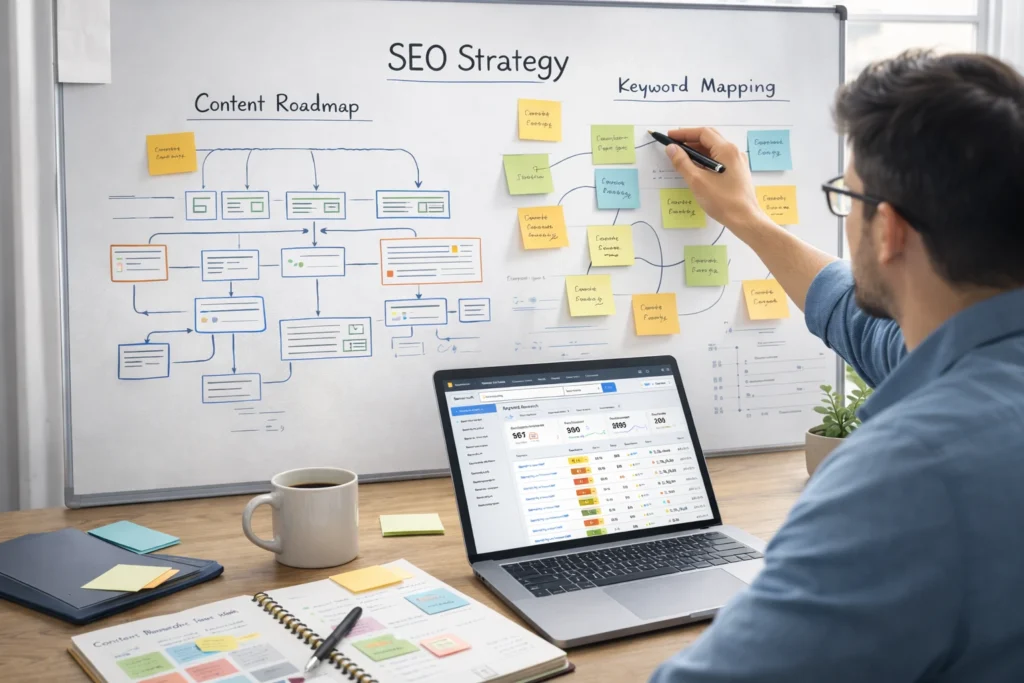 Building an SEO Strategy From Research Up